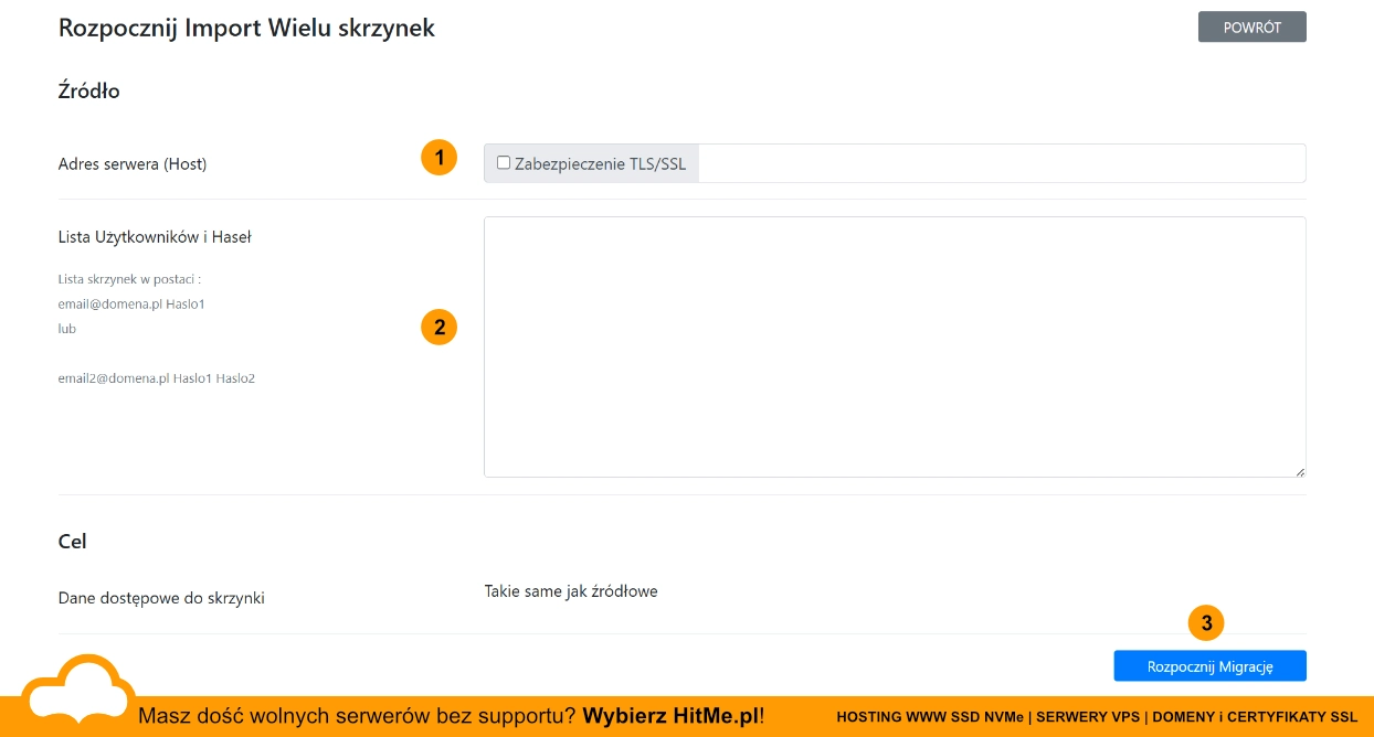 Wybór migracji